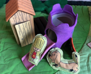 Linette-toboggan-portail