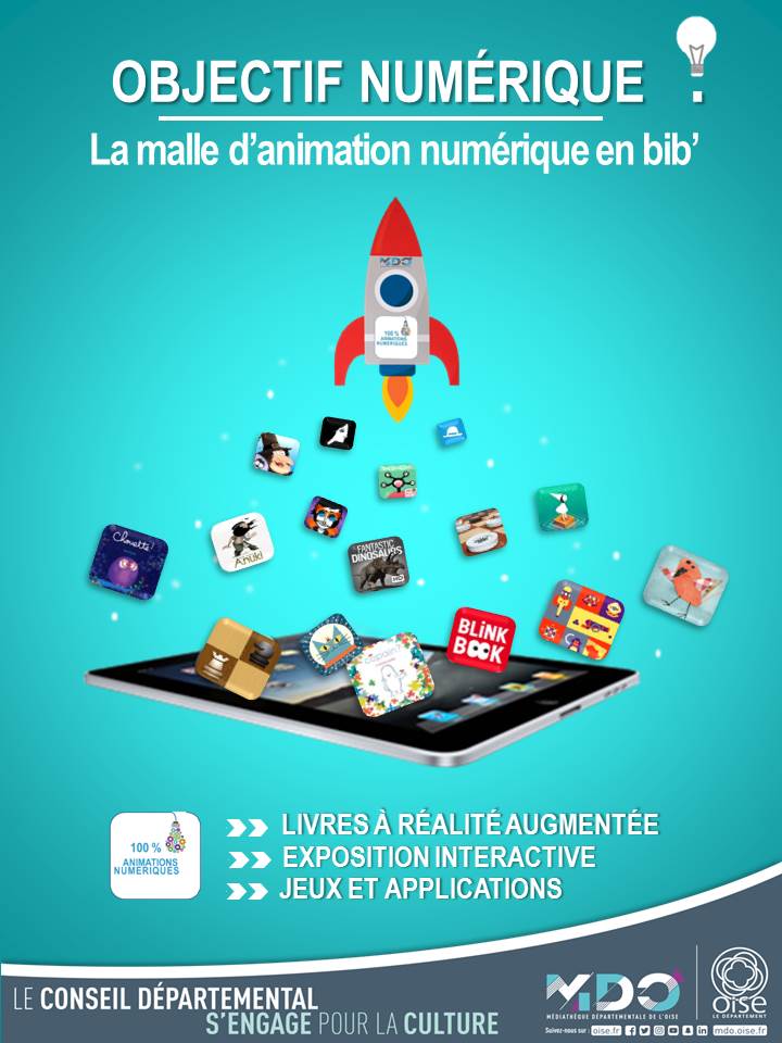 Affiche Malle Objectif numerique