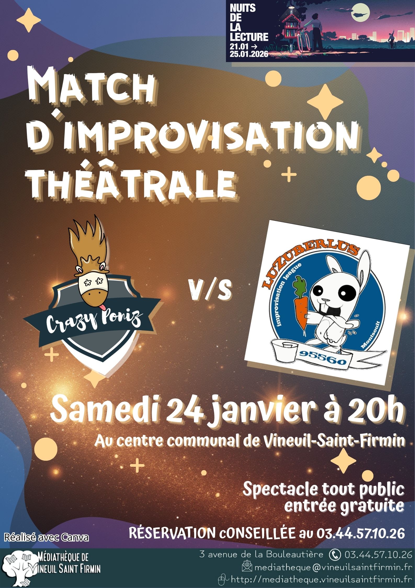 Festival des nuits de la lecture