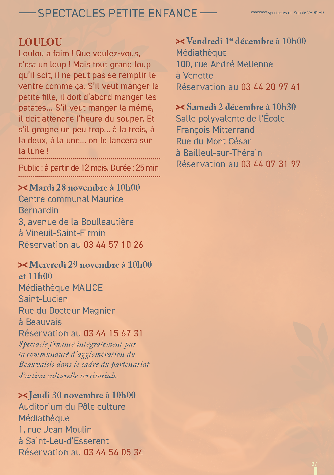 Livret programme A5 Contes d automne 2023 CINQ Page 37