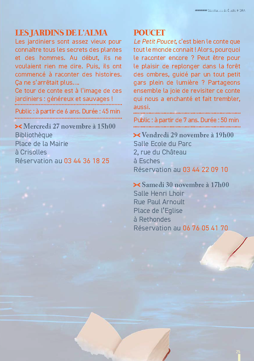 Livret programme A5 Contes d automne 2023 CINQ Page 13